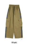 Aini Track Cotton Cargo Pants