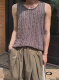 Lucid Whole Garment Sleeveless Knit