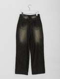 Stott washed black denim pants