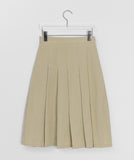 Nekomi Pleated Midi Skirt