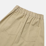 Neji two-tuck wide pants