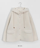 Otoni Fleece Pocket Hood Half Coat
