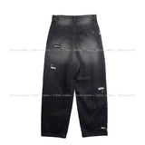 Funky Damage Wide Denim Pants