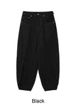 Hessia Fold Balloon Cotton Pants