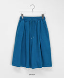 [unisex] Gecom Pigment Banding Bermuda Pants