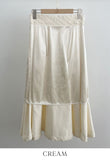 Sotime Tassel Jacquard Flared Skirt