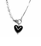 Tee Heart Ball Necklace