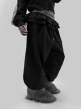 Kiu Brushed Tiered Jogger Pants