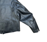 With Biker Leather Jacket