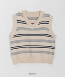 Sepul Stripe Knit Vest