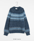 Santo Round Nordic Knit