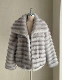 Lawford Eco Fur Shawl Collar Jacket
