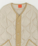 [unisex] Flan Round Quilted Padding Jacket