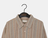 Zecker Ethnic Hippie Stripe Long Sleeve Shirt