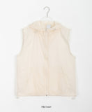 [unisex] Maoki Nylon String Over Hood Vest