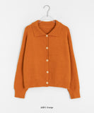 Yurudi High Neck Collar Knit Cardigan