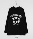 [unisex] Mihato Cat Printing Long Sleeve Tee