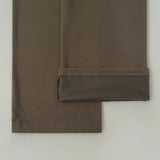 Wool Pin Tuck Button Adjust Wide Slacks