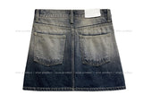 Gra Washing Denim Mini Skirt
