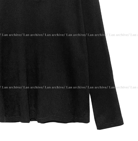 【2plan】Pressure rib button warmer long sleeve t-shirt 2plan】Pressure rib button warmer long sleeve t-shirt (2plan