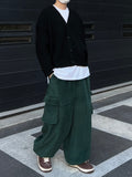 Fleece Cargo Balloon Pants