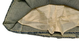 Qwerty Denim Pleated Mini Skirt