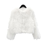 Coteo Crop Fur Jacket