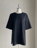 Washia Linen Short Sleeve T Blouse Wide Slacks Set