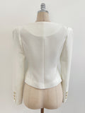 Mazel Square Puff Crop Jacket