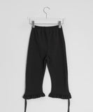Liline Ribbon Shirring Capri Leggings Pants