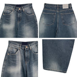 Dinan Pocket Washing Denim Pants