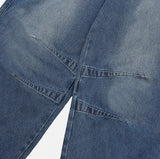 McCoy pintuck denim wide pants