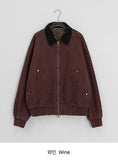 Lano Washing Color Matching Collar Work Jacket