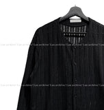 Into summer see-through linen cardigan