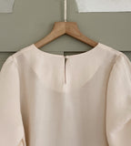 Veruna Shirring Puff Blouse