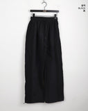 Fairlane Nylon Lace Color Matching Two-Way Long Wide Jogger Pants