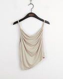 [SET] Throw Shirring Sleeveless Long Sleeve Cardigan Set
