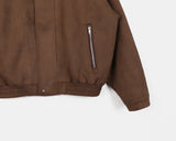 Mober Suede Blouson Jacket Jumper