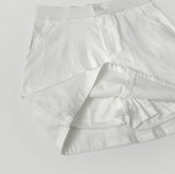 Tight Banding H-line Cotton Skirt Pants
