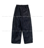 Floy One-Tuck Raw Wide Pants