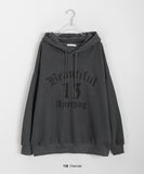 Isoned Pigment Lettering Over Hoodie