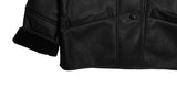 Nub Leather Overfit Mustang Jacket