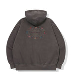 [2-WAY] Cat Stitch Pigment Hood Zip-Up
