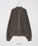 [BAONHAUS] Kiruru Pigment Zip-Up Jumper