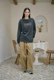 Square Bear Pigment Long Sleeve