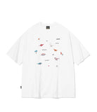 Dino Stitch Embroidered Short Sleeve Tee