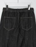 Buldyu Cut Raw Denim Wide Pants