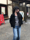 Roasting Suede Blouson Jacket