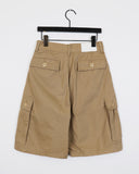 Thames Vintage Cargo Pocket Half-Length Bermuda Pants