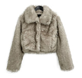 Lant Collar Fur Jacket